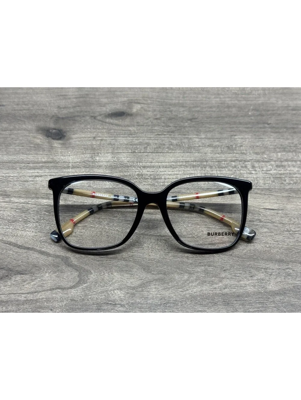 Burberry Louise 2367 3853 Eyeglasses Women's Black Full Rim Square 52[]17-140
